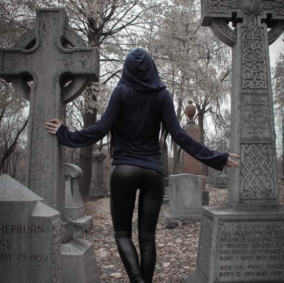 Toxic Vision "Liquid Metal" hooded top - Picture 2 of 3